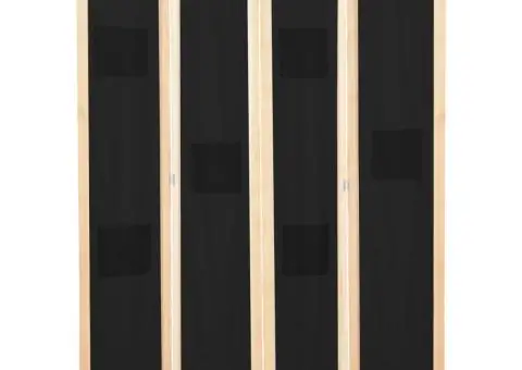 Paravan de cameră cu 3 panouri, 120x170x4 cm, textil - 1/5