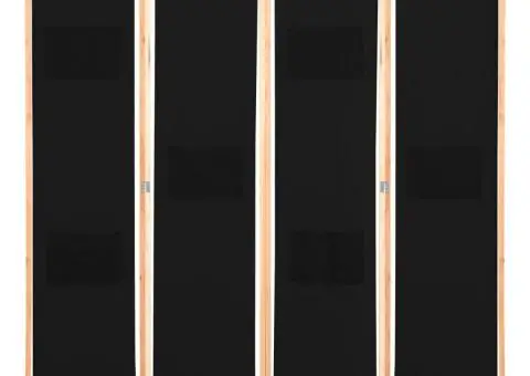 Paravan de cameră cu 3 panouri, 120x170x4 cm, textil - 2/5