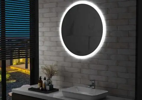 Oglindă cu LED de baie, 80 cm - 1/5