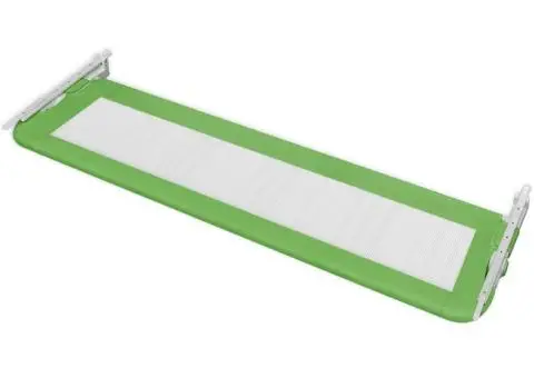 Balustradă de protecție pat copii, 2 buc., verde, 150x42 cm - 5/5