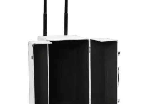 Troler de pilot, 47 x 39 x 27 cm, argintiu, aluminiu - 3/5