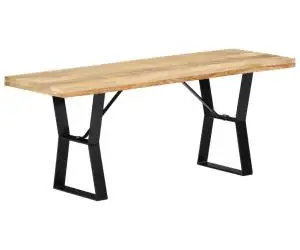 vidaXL Bancă, 110 cm, lemn masiv de mango