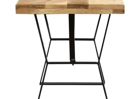 Bancă, 110 cm, lemn masiv de mango - 4/5