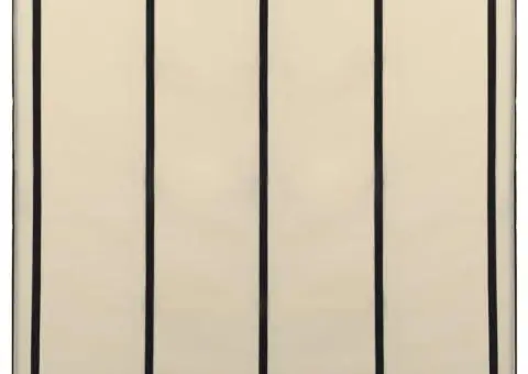 Șifonier cu 4 compartimente, crem, 175 x 45 x 170 cm - 4/5