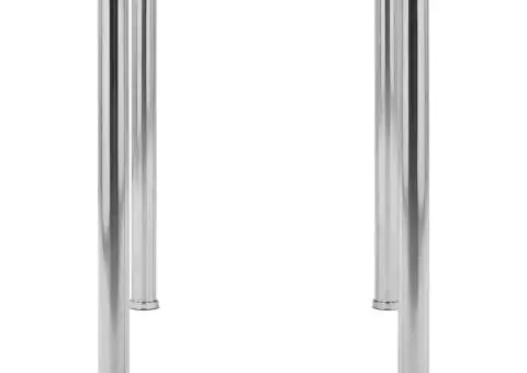 Masă de bucătărie, negru, 120 x 60 x 75 cm, sticlă securizată - 3/5