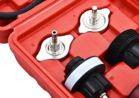 Set testare presiune radiator și sistem de răcire, 14 piese - 5/5