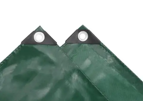 Prelată, verde, 1,5 x 6 m, 650 g / m² - 4/5