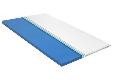 Topper de saltea, 180 x 200 cm, spumă cu memorie Visco, 6 cm - 1/5