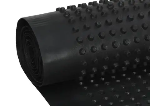Membrană de drenaj cu crampoane 2 buc, 0,5x20 m, HDPE, 400 g/m² - 5/5
