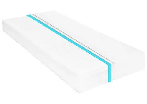 Saltea, 90x200 cm, 7 zone, spumă PU, 16 cm, H2 H3 - 1/5