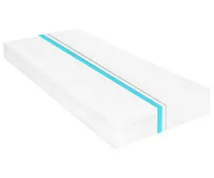 vidaXL Saltea, 90x200 cm, 7 zone, spumă PU, 16 cm, H2 H3