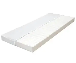 vidaXL Saltea, 100 x 200 cm, 7 zone, spumă PU, 10 cm, H2 H3