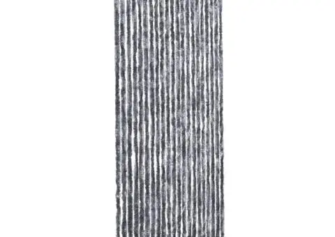 Perdea pentru insecte, argintiu, 90x220 cm, Chenille - 2/5