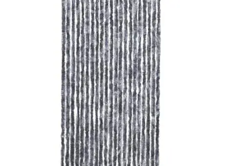 Perdea pentru insecte, argintiu, 90x220 cm, Chenille - 3/5
