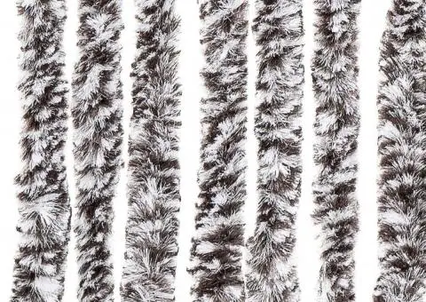 Perdea pentru insecte, maro și bej, 100x220 cm, Chenille - 5/5