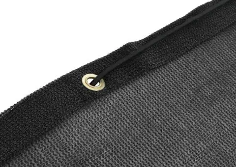 Plasă de remorcă, negru, 2 x 3 m, HDPE - 4/5