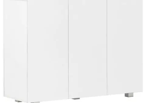 Dulap, alb extralucios, 107x35x80,5 cm - 5/5