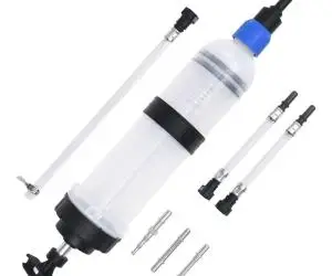 vidaXL Seringă de inspectare a fluidelor, 1,5 L