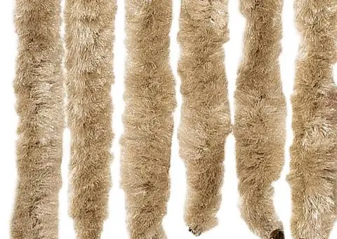 Perdea pentru insecte, bej, 100x220 cm, Chenille - 5/5