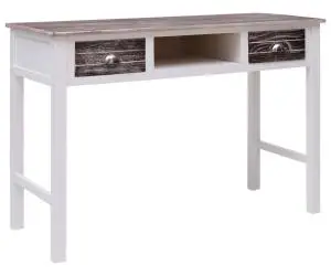vidaXL Birou de scris, maro, 110 x 45 x 76 cm, lemn