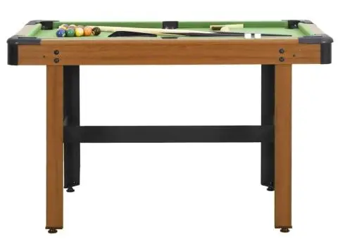 Masă de biliard, maro, 122 x 61 x 76 cm - 2/5