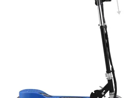 Trotinetă electrică, albastru, 120 W - 2/5