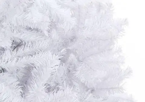 Brad de Crăciun artificial, alb, 300 cm - 5/5