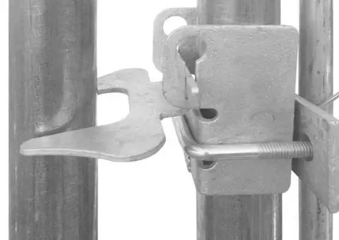 Padoc pentru câini de exterior, cu acoperiș 760x190x225 cm - 4/5