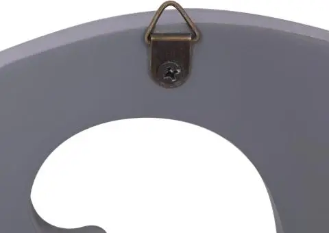 Cuier de perete FAMILY, gri, 74 x 29,5 cm - 5/5