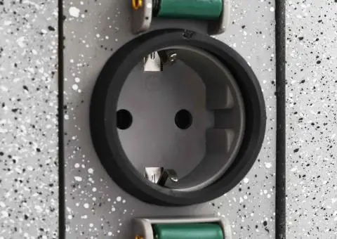 Priză de grădină verticală cu senzor de seară, plastic - 5/5