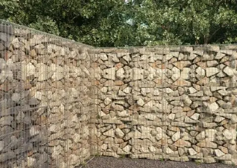 Perete gabion cu capace, 300 x 50 x 200 cm, oțel galvanizat - 1/5