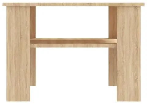 Măsuță de cafea, stejar sonoma, 60x60x42 cm, lemn prelucrat - 4/5