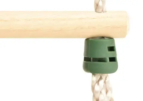 Scară din frânghie pentru copii, 30x168 cm, lemn masiv și PE - 4/5