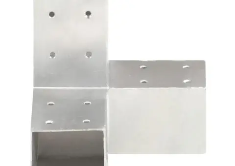 Conector de grindă, formă Y, 81 x 81 mm, metal galvanizat - 2/5