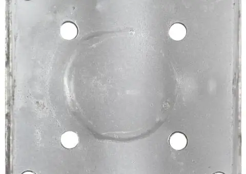 Țăruși de sol, 6 buc., argintiu, 14x14x58 cm, oțel galvanizat - 5/5