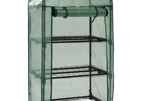 Mini seră cu 3 niveluri, 69 x 49 x 125 cm - 2/5