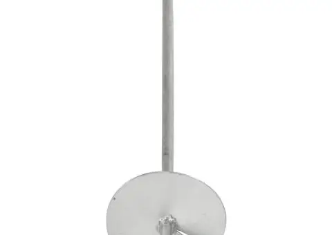 Ancore de sol, 4 buc., 10 x 60 cm, metal galvanizat - 3/5