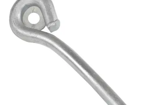 Ancore de sol, 4 buc., 10 x 60 cm, metal galvanizat - 5/5