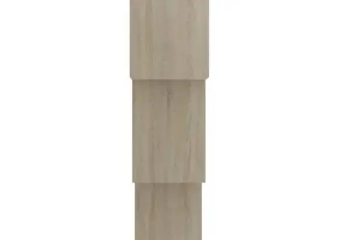 Rafturi de perete, cub, stejar sonoma, 68x15x68 cm, PAL - 5/5