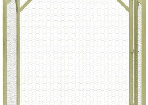 Coteț pentru păsări, 1,5 x 1,5 x 1,5 m, lemn de pin tratat - 3/5