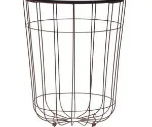 vidaXL Măsuță de cafea, auriu, Ø 40 cm