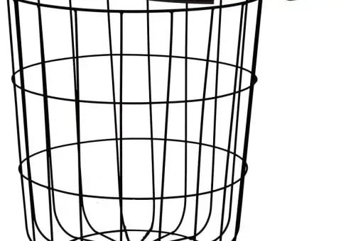 Măsuță de cafea, negru, Ø 39,5 cm - 3/5