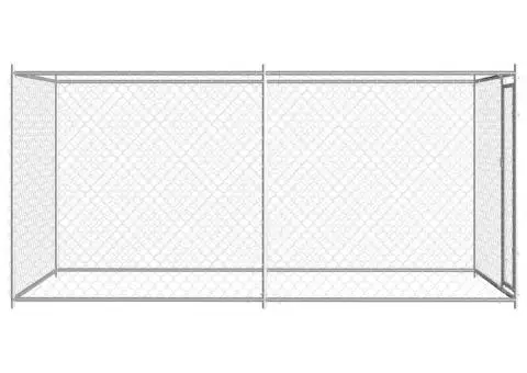 Padoc pentru câini de exterior, 382 x 192 x 185 cm - 3/5