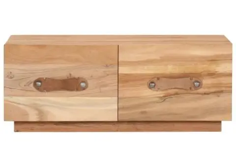 Măsuță de cafea, 90x50x35 cm, lemn masiv reciclat - 3/5