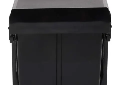 Coș gunoi retractabil pentru dulap bucătărie, silențios, 36 L - 4/5