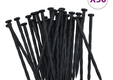 Bordură de gazon flexibilă cu 30 țăruși, 10 m, 5 cm - 5/5