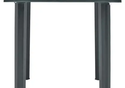 Masă de grădină, verde, 80 x 75 x 72 cm, plastic - 2/5