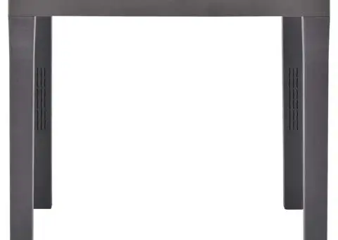 Masă de grădină, cafeniu, 78 x 78 x 72 cm, plastic - 3/5