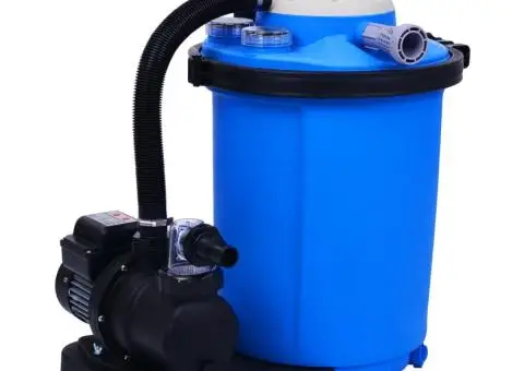 Pompă filtru cu nisip, cu temporizator, 550 W 50 L - 2/5