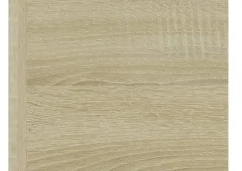 Raft de perete CD-uri stejar Sonoma 75x18x18 cm lemn prelucrat - 5/5